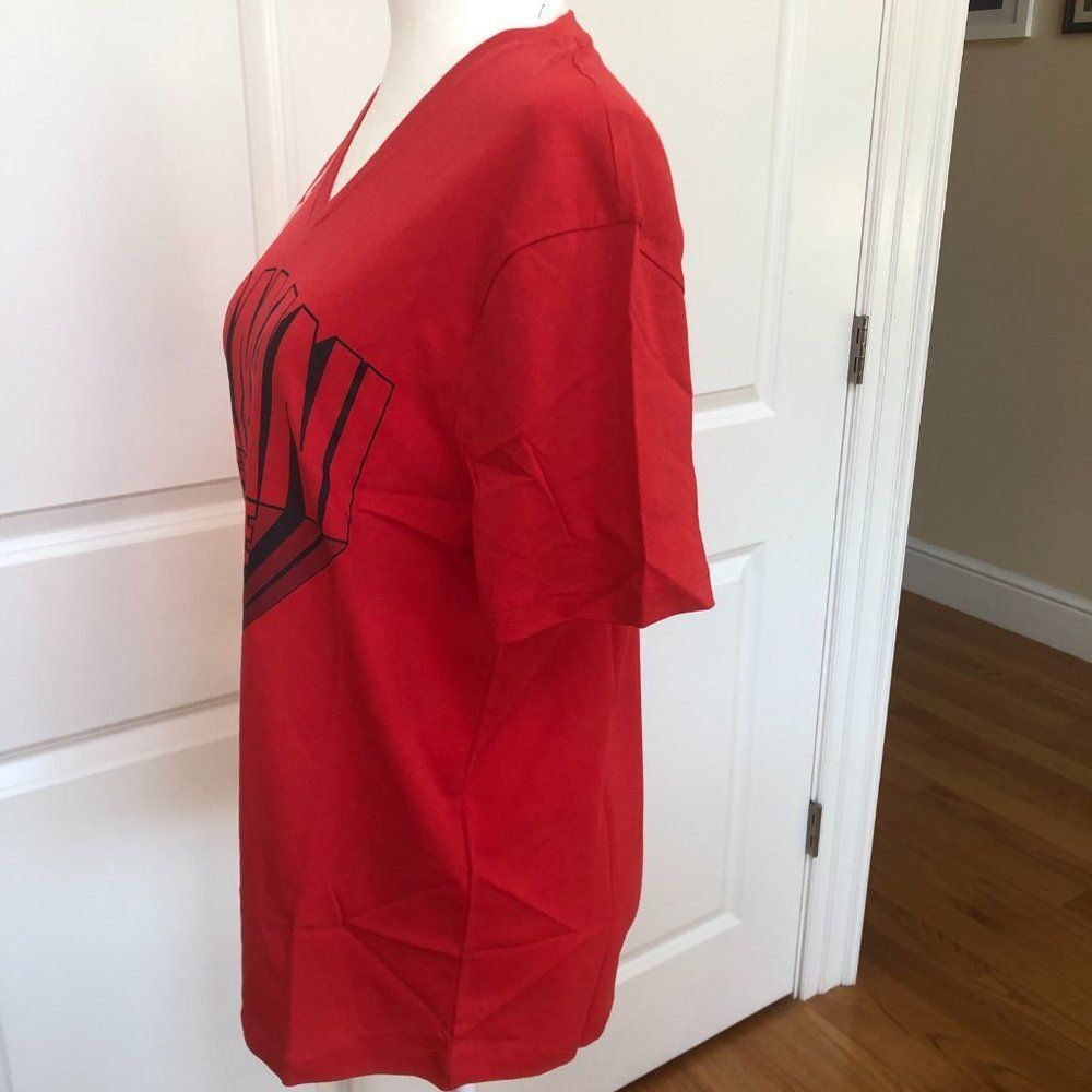 Red Radiating Logo Short Sleeves T-shirt - Picture 2 of 5